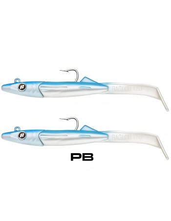 Силиконови примамки Ragot Raglou Hybrid, 85 мм, цвят PB, 2 бр.