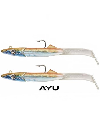 Силиконови примамки Ragot Raglou Hybrid, 85 мм, цвят AYU, 2 бр.