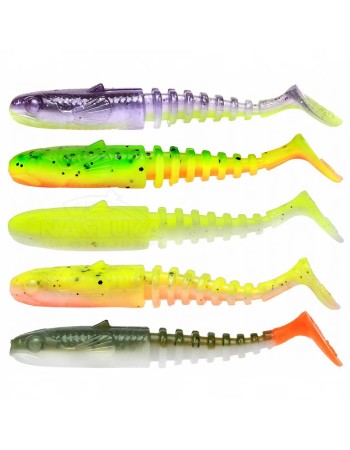 Сет силиконови шадове Savage Gear Gobster Shad, Dark Water Mix, 5 бр.