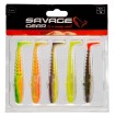 Силиконови примамки Savage Gear Gobster Shad  - 5 броя в опаковка