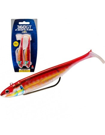 Сет от 2 бр. силиконови шадове с джиг глави Storm 360GT Coastal Biscay Shad, 9 см, 14 г, цвят RWS