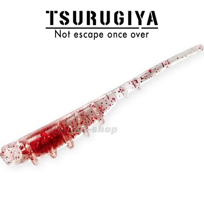 Силиконови ултралайт примамки Tsurugiya Ringer Stick 1.8", 4.6 см, цвят #1, 7 бр.