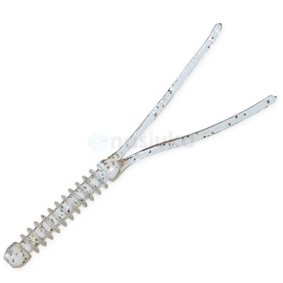 Силиконови морски червеи Hopper Tail, Pearl, 52 мм, 12 бр.