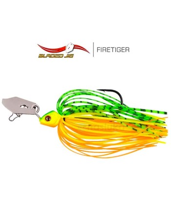 Изкуствена примамка, чатърбайт Fox Rage Bladed Jig, 7 г, цвят Firetiger