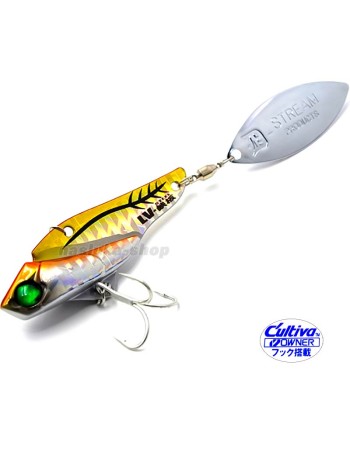 Примамка, спинер Tsurugiya LV Steel Teppan, 23.5 г, цвят 02