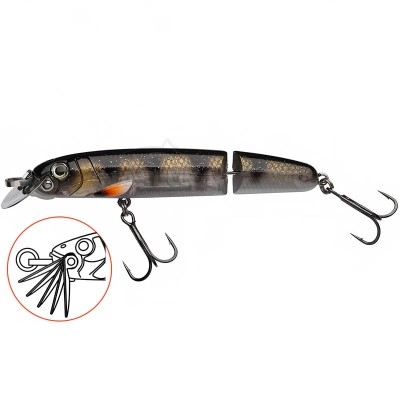 Двуделен потъващ воблер Abu Garcia Beast Hi-Lo Jointed Sinking, 120 мм, 33 г, Bronze Bomber