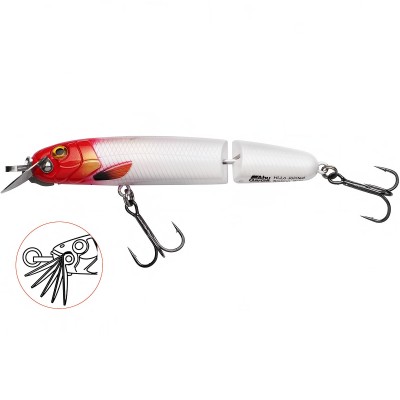 Двуделен потъващ воблер Abu Garcia Beast Hi-Lo Jointed Sinking, 90 мм, 12 г, Red Head