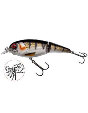 Двуделен плаващ воблер Abu Garcia Beast Hi-Lo Jointed Floating, 120 мм, 47 г, Copper Perch