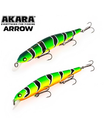 Suspending воблер Akara Arrow 110SP, 110 мм, 17 г, цвят А107