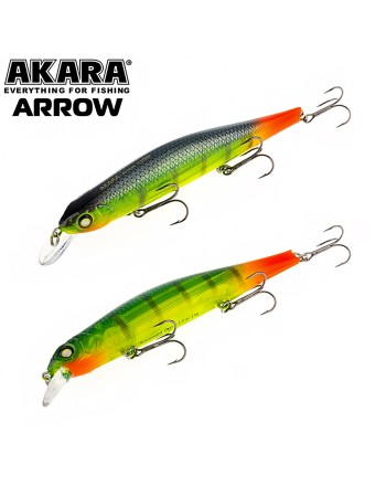 Suspending воблер Akara Arrow 110SP, 110 мм, 17 г, цвят А190