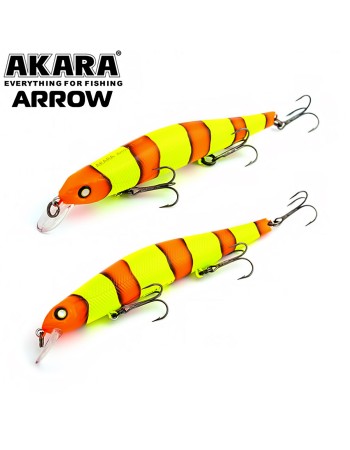 Suspending воблер Akara Arrow 110SP, 110 мм, 17 г, цвят А70