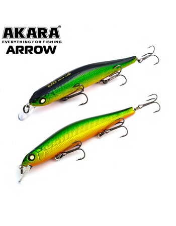 Suspending воблер Akara Arrow 110SP, 110 мм, 17 г, цвят А84