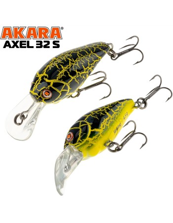 Воблер за кефал, пъстърва и костур Akara Axel 32S, 4,5 г, цвят A199