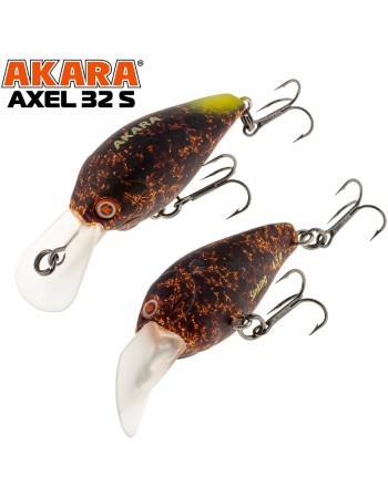 Воблер за кефал, пъстърва и костур Akara Axel 32S, 4,5 г, цвят A221