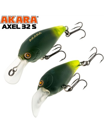 Воблер за кефал, пъстърва и костур Akara Axel 32S, 4,5 г, цвят A228