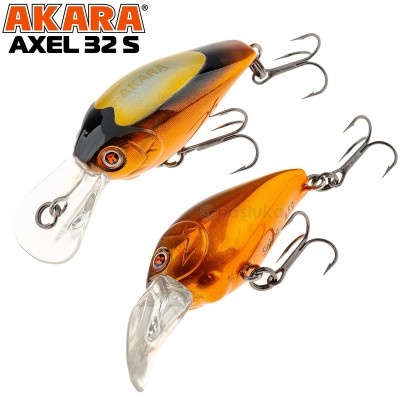 Воблер за кефал, пъстърва и костур Akara Axel 32S, 4,5 г, цвят A246