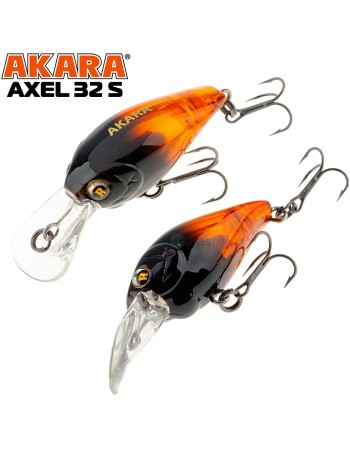Воблер за кефал, пъстърва и костур Akara Axel 32S, 4,5 г, цвят A247