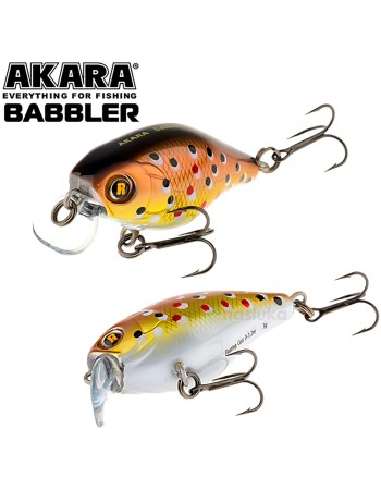 Воблер за кефал Akara Babbler 40F, 3 г, цвят A75