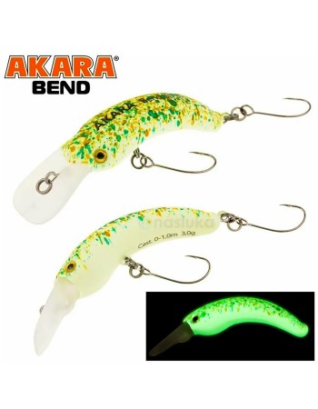 Воблер за пъстърва Akara Bend 40SP, 3 г, цвят A225