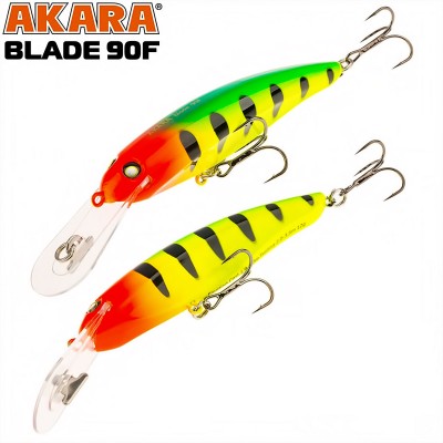 Воблер Akara Blade F, 90мм, 12г, плаващ, цвят A102
