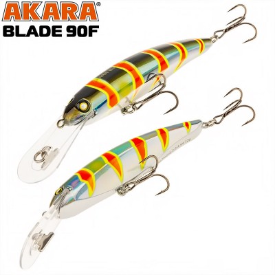 Akara Blade F, 90 мм, 12 г, цвят А106, плаващ воблер