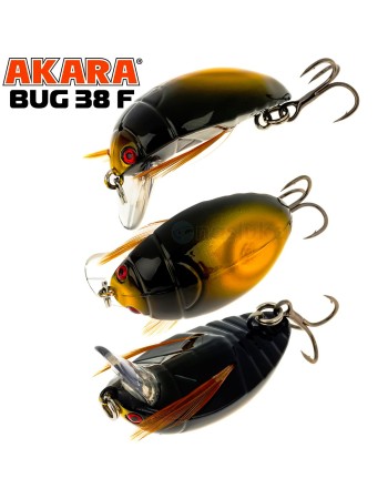 Воблер за кефал Akara Bug 38 мм, 4 г, цвят 04