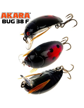 Воблер за кефал Akara Bug 38 мм, 4 г, цвят 08