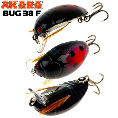 Воблер за кефал Akara Bug 38 мм, 4 г, цвят 08