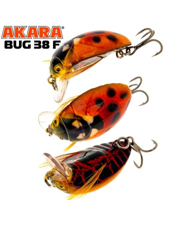 Воблер за кефал Akara Bug 38 мм, 4 г, цвят 12