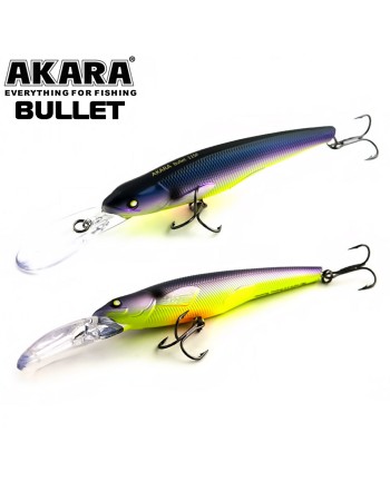 Воблер за тролинг Akara Bullet 115F, 115 мм, 16 г, цвят A79