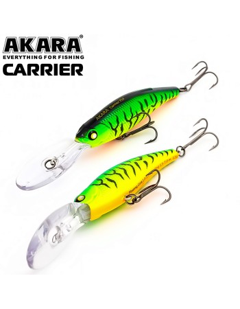 Плаващ воблер Akara Carrier 75F, 75 мм, 12 г, цвят А68