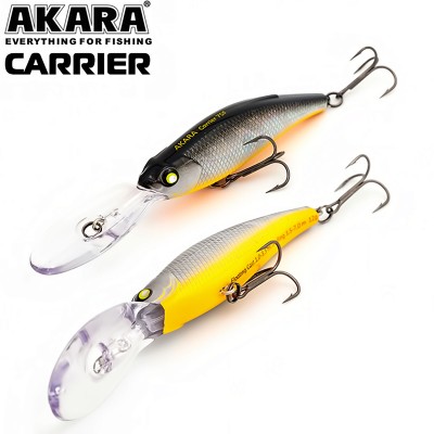 Плаващ воблер Akara Carrier 75F, 75 мм, 12 г, цвят А83