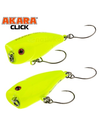 Воблер, Попер Akara Click 35F, 3 г, цвят А223