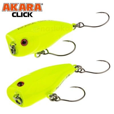 Воблер, Попер Akara Click 35F, 3 г, цвят А223