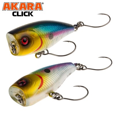 Воблер, Попер Akara Click 35F, 3 г, цвят А77