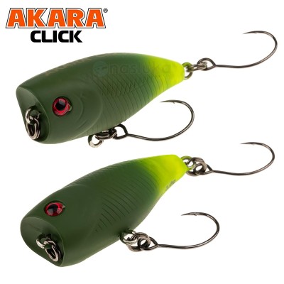 Воблер, Попер Akara Click 35F, 3 г, цвят А228