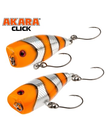 Воблер, Попер Akara Click 35F, 3 г, цвят А71