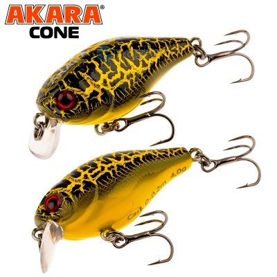 Воблер кранк Akara Cone 35F, 4 г, цвят A199