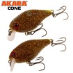 Плаващ Воблер Akara Cone 3.5 см 4.0 г цвят A221 - За спининг риболов