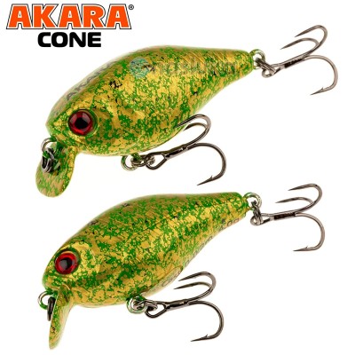Воблер кранк Akara Cone 35F, 4 г, цвят A224