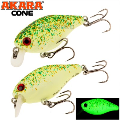 Воблер кранк Akara Cone 35F, 4 г, цвят A225