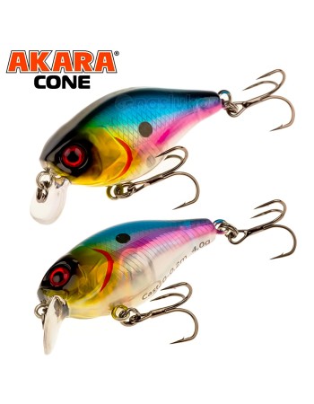 Воблер кранк Akara Cone 35F, 4 г, цвят A77