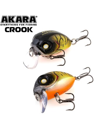 Воблер за кефал и распер Akara Crook 35F, 6 г, цвят А112