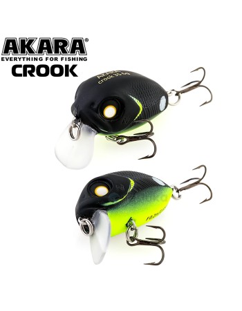 Воблер за кефал и распер Akara Crook 35F, 6 г, цвят А27