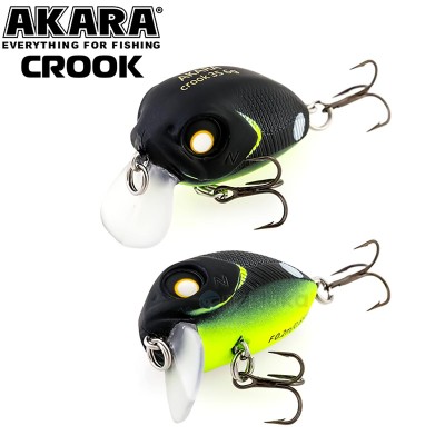Воблер за кефал и распер Akara Crook 35F, 6 г, цвят А27