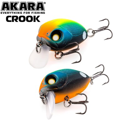 Воблер за кефал и распер Akara Crook 35F, 6 г, цвят А30