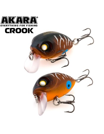 Воблер за кефал и распер Akara Crook 35F, 6 г, цвят А39