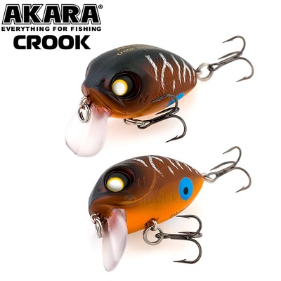 Воблер за кефал и распер Akara Crook 35F, 6 г, цвят А39