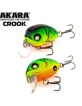 Воблер за кефал и распер Akara Crook 35F, 6 г, цвят А68
