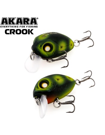 Воблер за кефал и распер Akara Crook 35F, 6 г, цвят А78